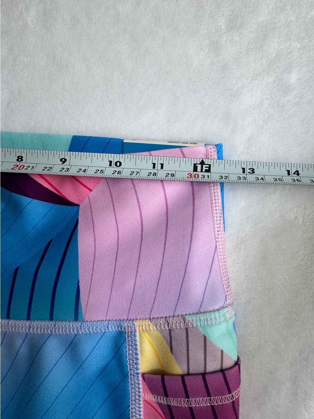 DSG Girls Momentum High Rise Leggings Digital Daydream Multi NWT XL - Picture 5 of 6